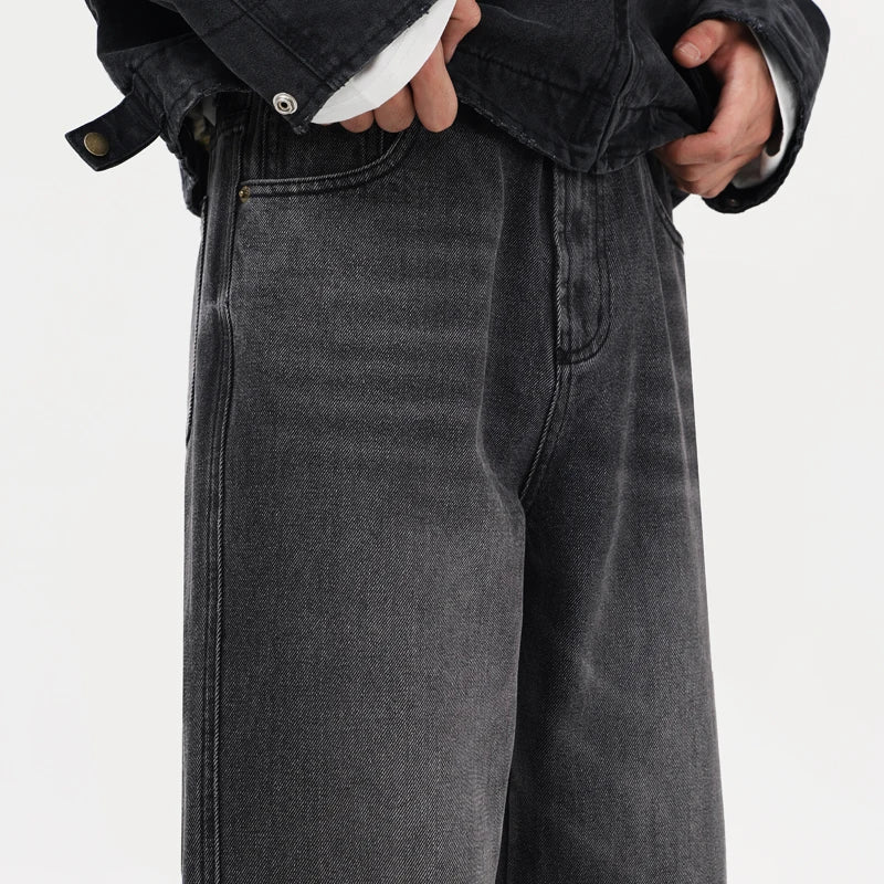 Faded Straight Denim